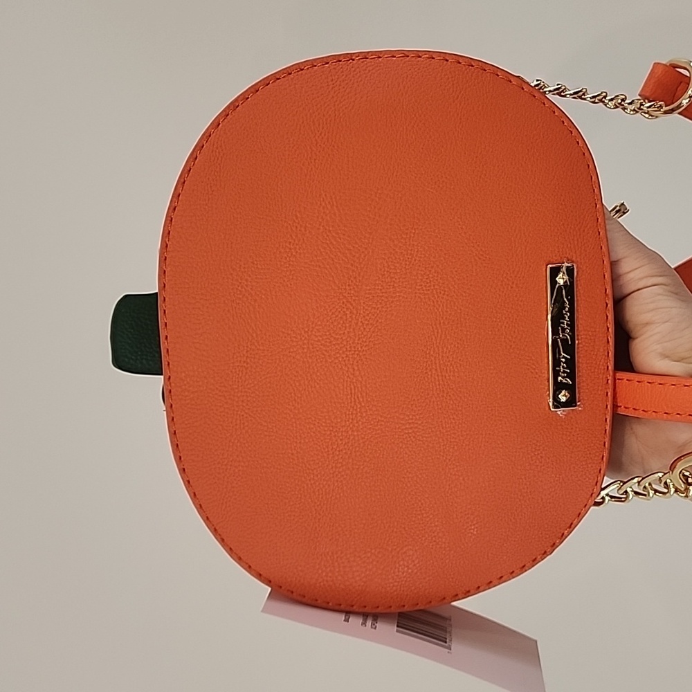 NEW KITSCH PUMPKIN CROSSBODY BAG - Picture 4 of 7